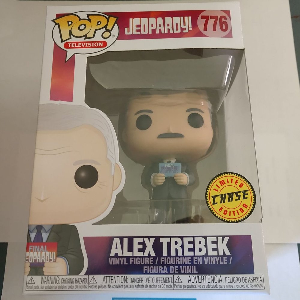 Funko Pop #776 Alex Trebek CHASE mint condition